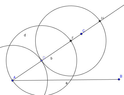 GeoGebra Worksheet: Trisecting a Segment